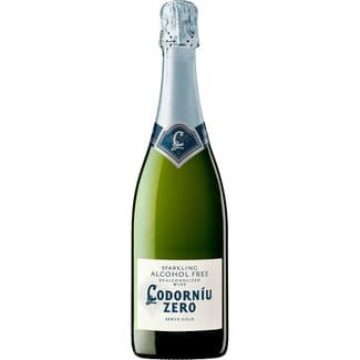 Zero vino blanco espumoso sin alcohol botella 75 cl -