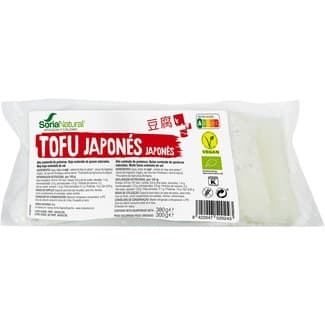 Tofu japonés ecológico, sin gluten y vegano envase 300 g -