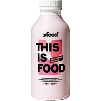 This is Food batido sustitutivo sabor frambuesa sin gluten y sin lactosa botella 500 ml -