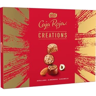 Bombones de chocolate con leche surtidos estuche 191 g -