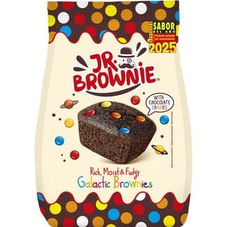 Brownie con grageas de colores bolsa 200 g -