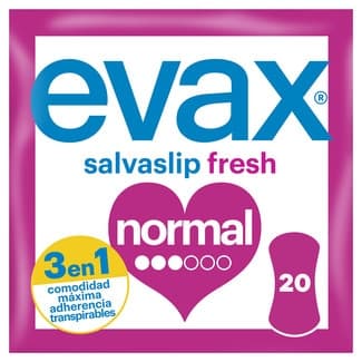 Salvaslip fresh normal caja 20 unidades -