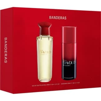 Diavolo estuche eau de toilette masculina natural spray 100 ml + desodorante spray 150 ml -