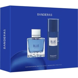 Blue Seduction estuche eau de toilette masculina natural spray 100 ml + desodorante spray 150 ml -