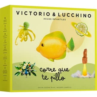 Aguas Infantiles Corre que te pillo estuche eau de cologne 150 ml + neceser cosmético -