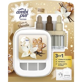 Ambientador eléctrico Cookie de vainilla aparato + recambio -
