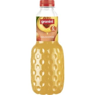 Bebida de melocotón con vitamina C botella 1 l -