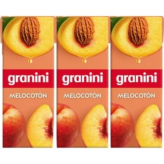 Néctar de melocotón pack 3 briks 200 ml -