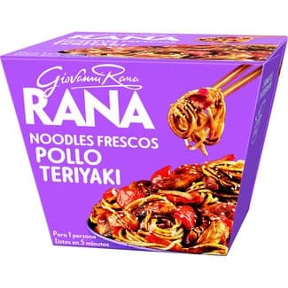 Noodles frescos pollo teriyaki 1 ración envase 357 g -