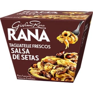 Tagliatelle frescos salsa de setas 1 ración envase 357 g -