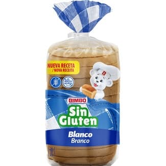 Pan de molde sin gluten y sin lactosa bolsa 375 g -