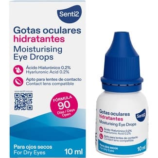 Gotas oculares hidratantes apto para lentes de contacto bote 10 ml -