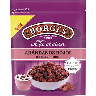 Arándanos rojos deshidratados dulces y tiernos bolsa 150 g -
