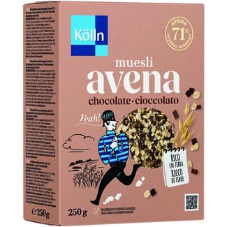 Muesli de avena con chocolate paquete 250 g -