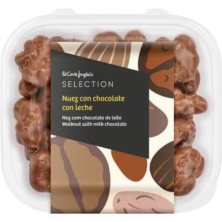Nueces con chocolate con leche tarrina 200 g -