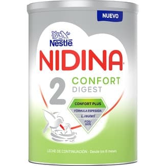 2 leche en polvo de continuación infantil Confort Digest desde 6 meses lata 800 g -