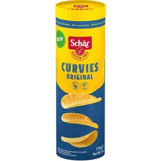 Curvies Original sin gluten yn sin aceite de palma tubo 170 g -