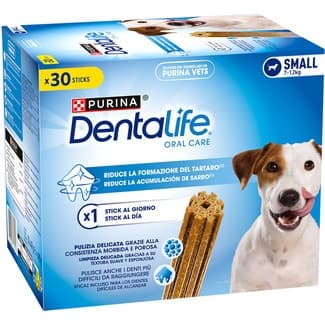 Snack dental para perros tamaño pequeño 30 unidades 16 g -