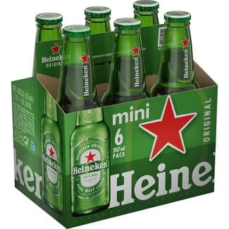 Cerveza rubia lager holandesa pack 6 botellas 20 cl -