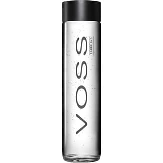 Agua de manantial con gas de Noruega botella 80 cl -