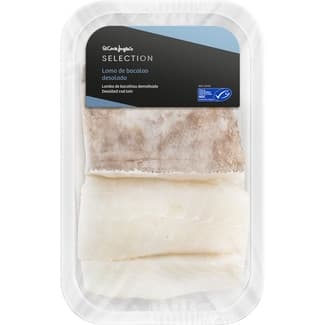 Lomo de bacalao desalado MSC bandeja 400 g -