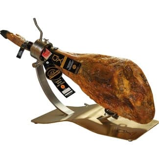 Jamón de bellota 100 % ibérico DOP Los Pedroches corte a cuchillo -