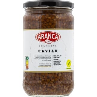 Lentejas pardina cocida frasco 660 g -