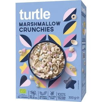 Cereales Marshmallow Crunchies ecológicos sin gluten envase 300 g -