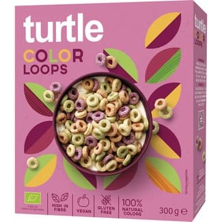 Cereales color Loops ecológicos sin gluten envase 300 g -