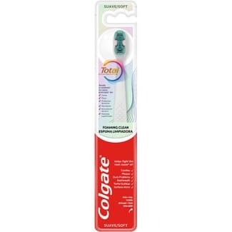 Cepillo de dientes con espuma limpiadora suave blister 1 unidad -