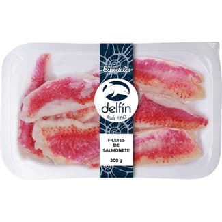Filetes de salmonete sin piel bandeja 200 g -