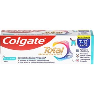Kids pasta de dientes infantil 7 a 12 años tubo 50 ml -