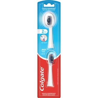 Recambio de cepillo dental a pilas 360º Sonic Slim Tip suave blister 2 unidades -