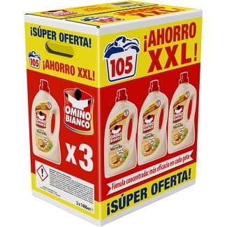 Detergente líquido Corazón de Marsella caja con 3 botellas 35 dosis ahorro XXL -