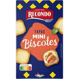 Mini biscotes tradicionales paquete 120 g 60 unidades -