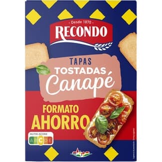 Tostadas para canapé tradicionales formato ahorro estuche 200 g -