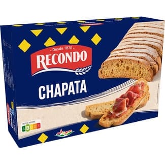 Pan tostado de chapata rústica caja 180 g -