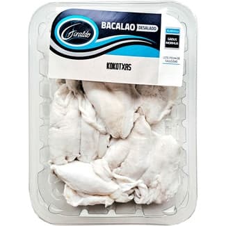 Kokotxas de bacalao desaladas bandeja 250 g -