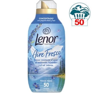 Suavizante concentrado Aire Fresco Frescor Alpino botella 50 dosis -