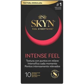 Preservativos sin látex Intense Feel caja 10 unidades -