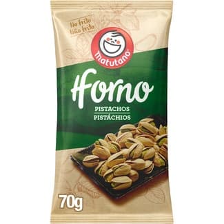 Pistachos no fritos al horno bolsa 70 g -