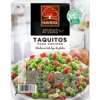 Taquitos de jamón serrano sin gluten sin lactosa pack 2 x 50 g envase 100 g -