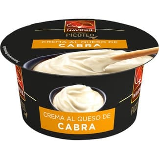 Crema al queso de cabra para untar tarrina 90 g -