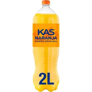 Refresco de naranja con gas botella 2 l -