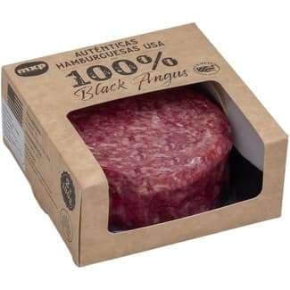 Hamburguesas USA 100% Black Angus 2 unidades envase 360 g -
