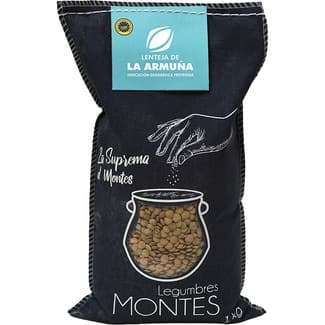 Lenteja extra IGP de la Armuña saco 1 kg -