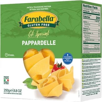 Gli Speciali Pappardelle sin gluten envase 250 g -