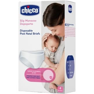 Bragas post parto desechables talla mediana caja 4 unidades -