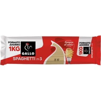 Espaguetis N.3 formato ahorro paquete 1 kg -