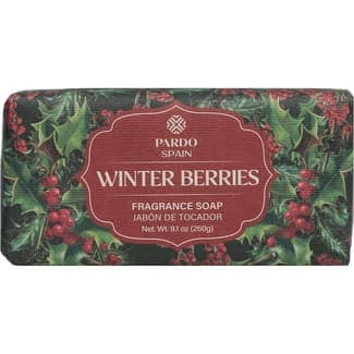Jabón de tocador vintage Winter Berries pastilla 260 g -